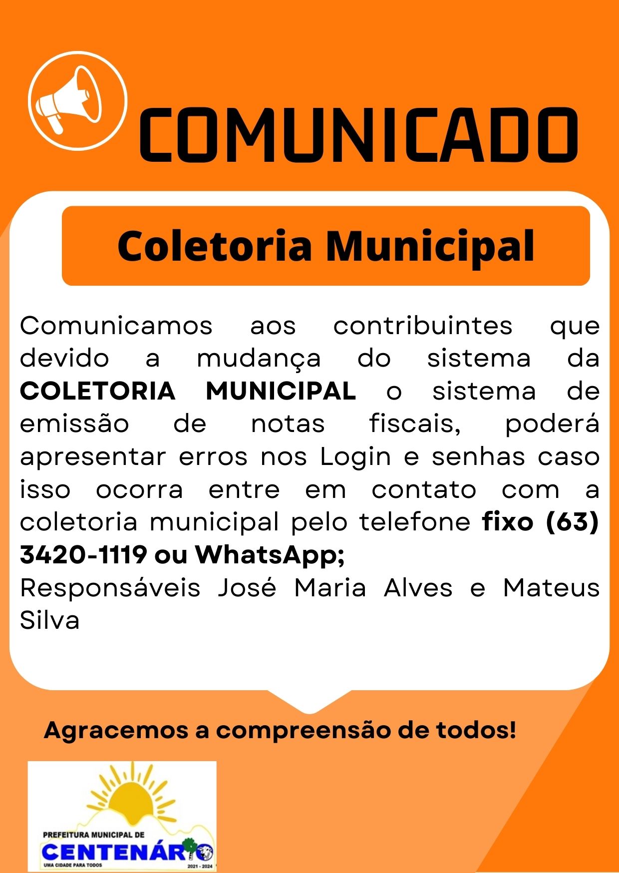 COMUNICADO